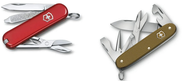 Обзор популярных складных ножей Victorinox